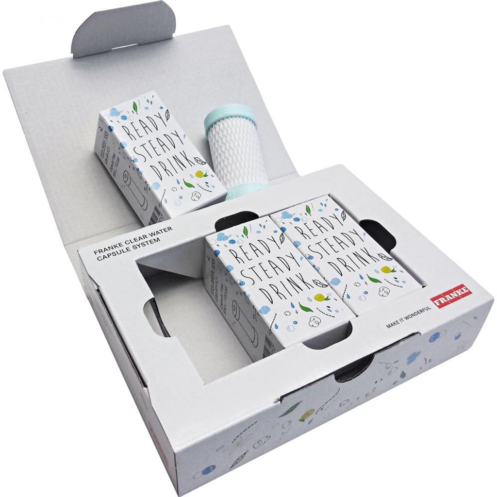Franke Vital Filterkapsel 3er Set 112.0607.498 für FRANKE Produktbild 