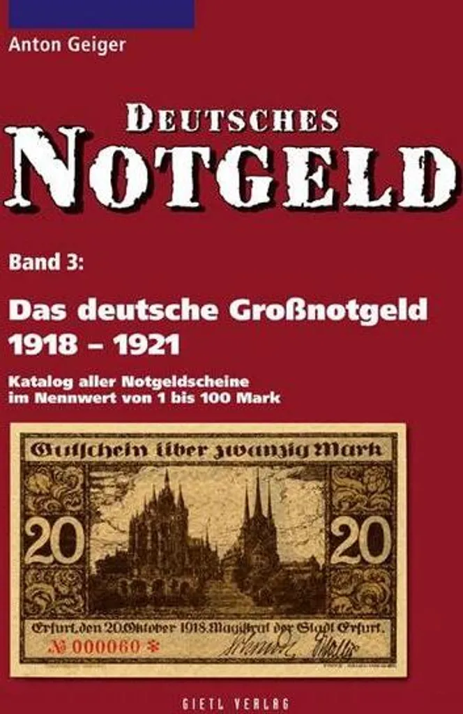 Das deutsche Großnotgeld 1918-1921 : Catalogue des billets de nécessité