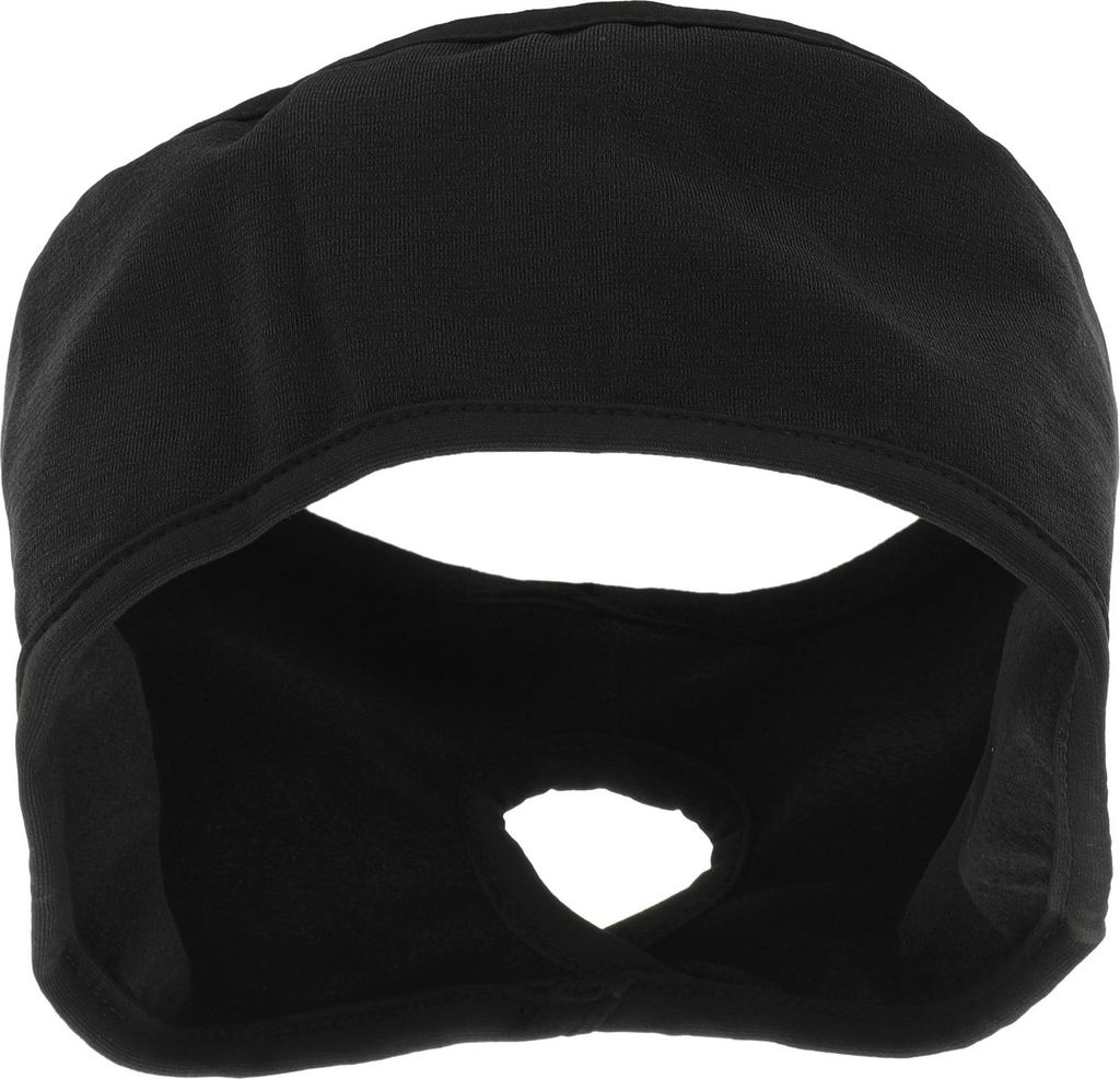 Warme Fleece Stirnband Winter Ohrenwärmer Weiches Dehnbares Thermales Stirnband Bequemes Winddichtes Accessory Für Kaltes Wetter Schwarz 1 Stück