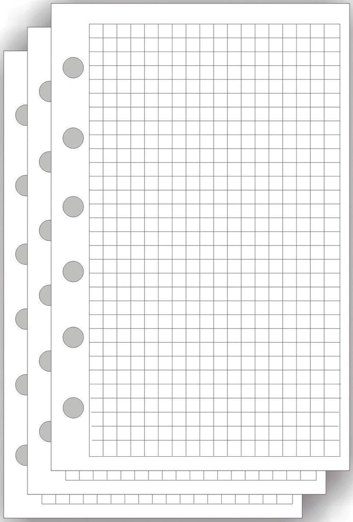 Bind® 2610 Insert de rechange "quadrillé" A6 50 feuilles(T) Image du produit 