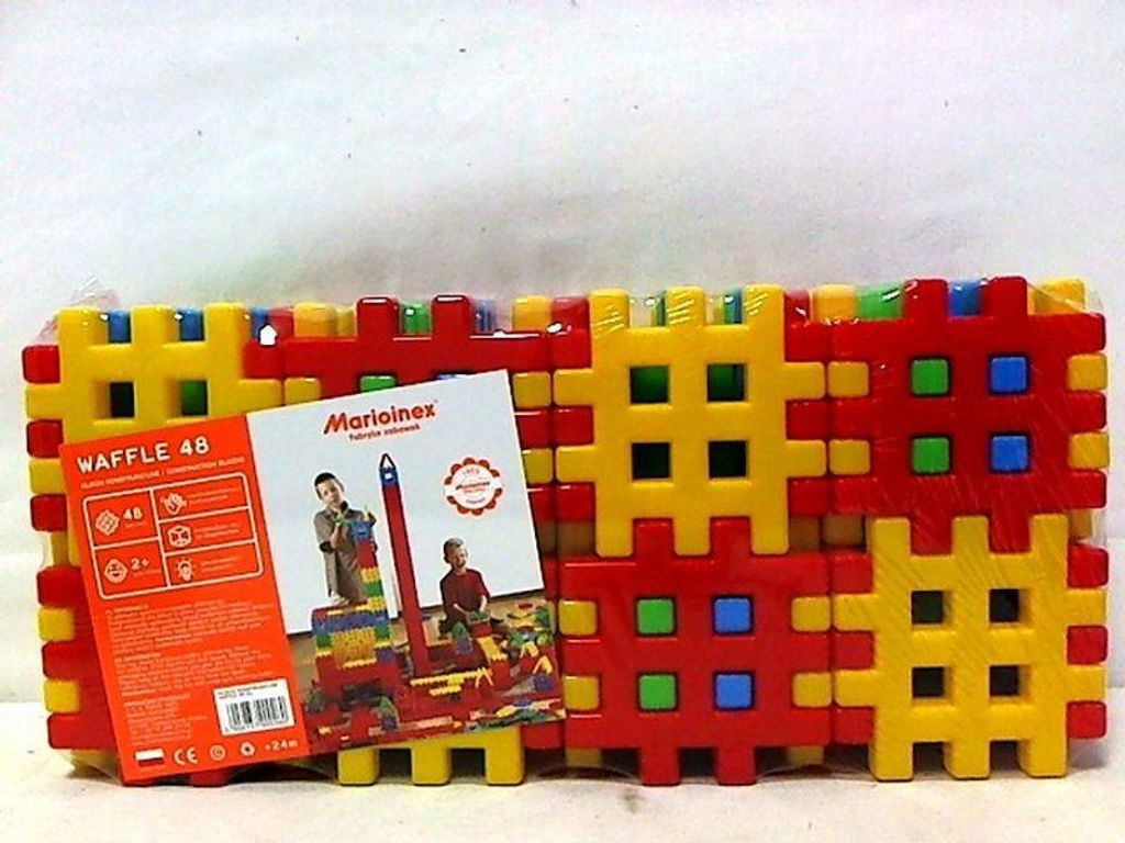Marioinex Mattoncini da costruzione Waffle, 48 pezzi Immagine del prodotto 