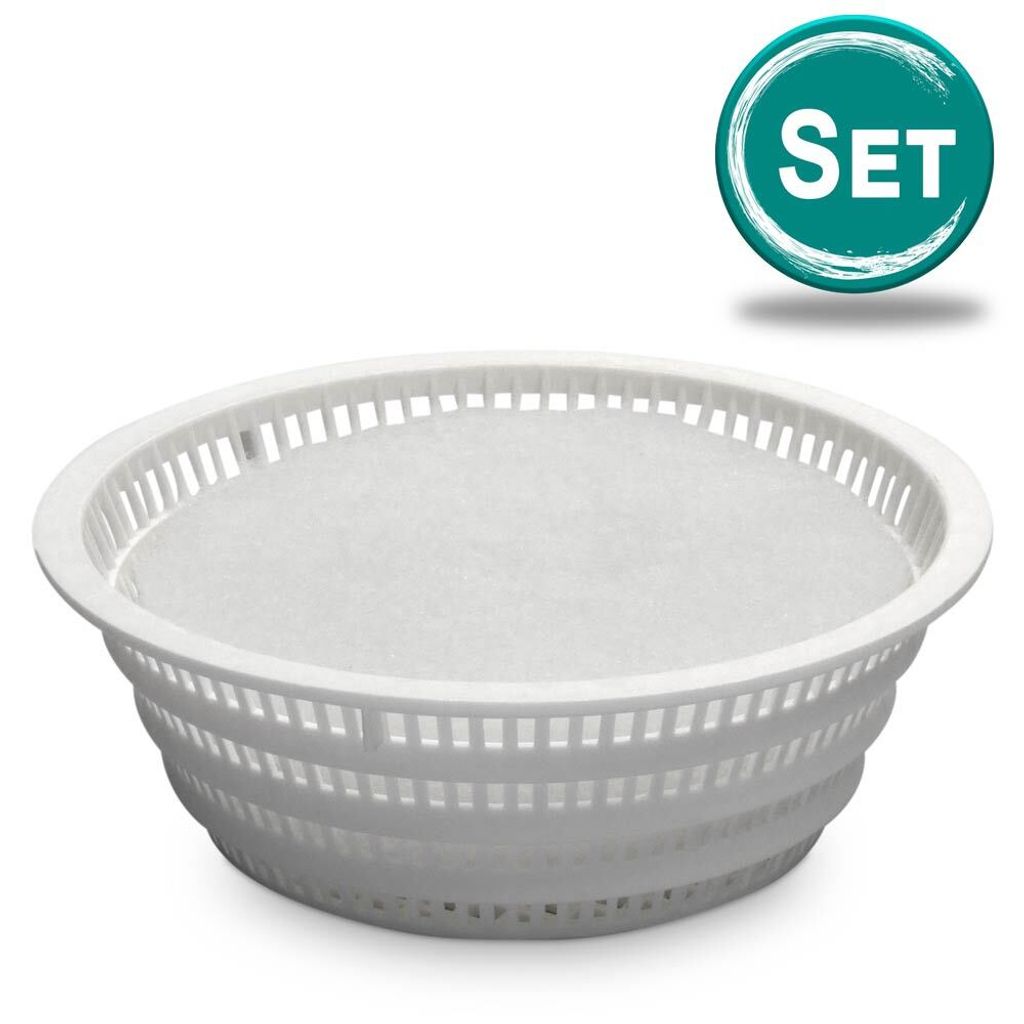 Spar-SET> 4x PureFlow Filtereinsatz inkl. Astral Miniskimmer Korb