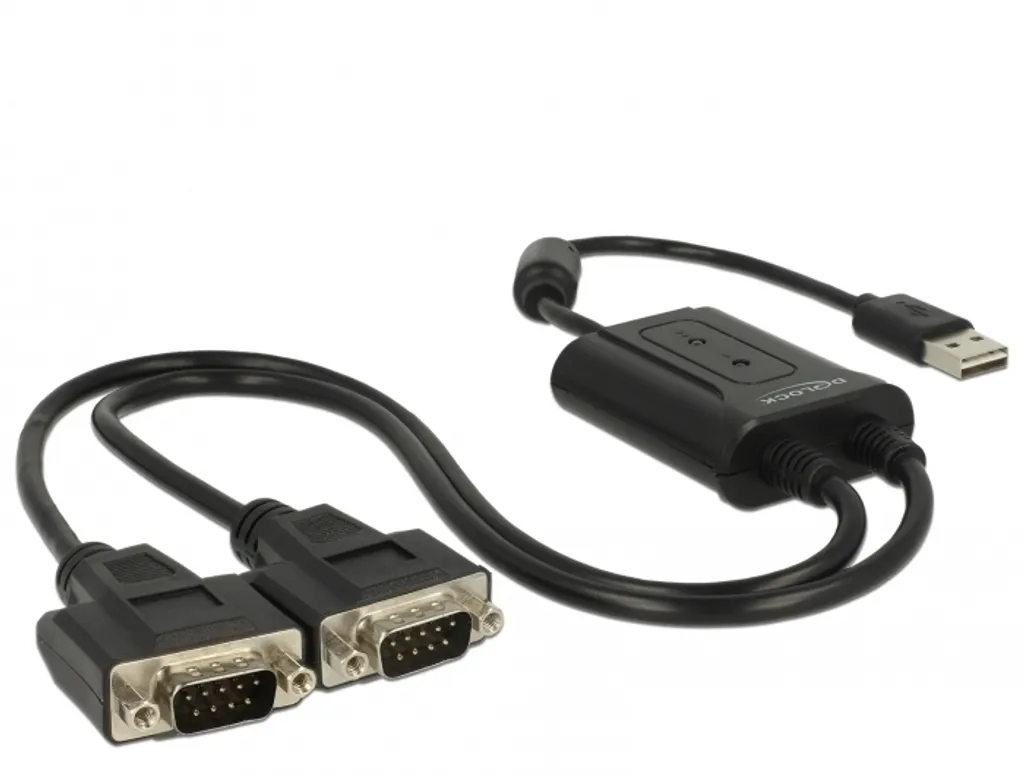 Adaptateur Double Série RS-232 pour Pilotage Automate et Modem USB