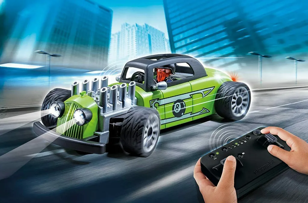 PLAYMOBIL 9091 Racer Bluetooth avec effets lumineux et pilotage mobile