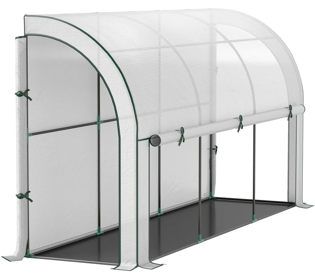 Serre murale pour tomates et semis avec armature en acier stable