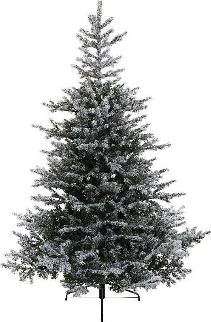 Weihnachtsbaum verschneit Grandis Tanne klappbar Baum Produktbild 