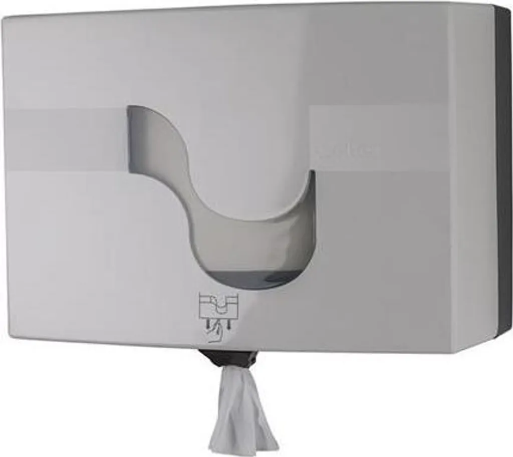 Distributeur de Papier Toilette à Dévidage Central Celtex Maxi Blanc
