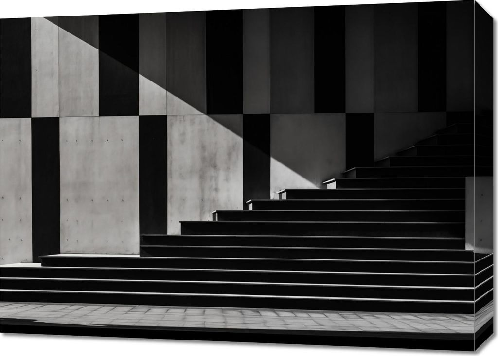Bild 70x50cm Geometrie in der Architektur