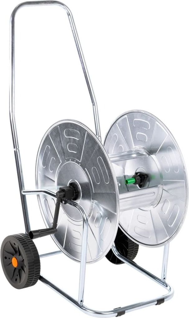 Ankonbej Schlauchwagen für 80 m 3/4" Schlauch Stahl