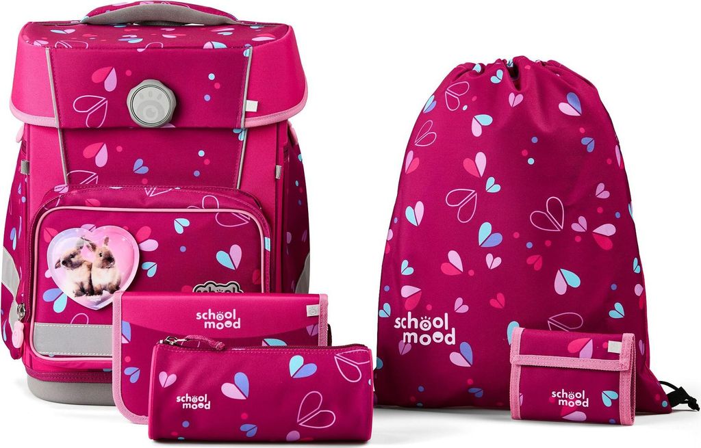 School-Mood Champion Maxx Schulranzen-Set 6-Teilig Modell Produktbild 