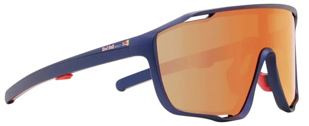 Lunettes de soleil Red Bull KRAFT-02 bleues verres miroir incassables UV400