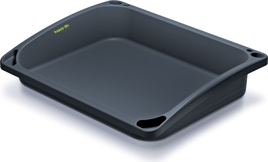 Kunststoff Umtopfschale anthrazit 45,5 x 57,5 cm