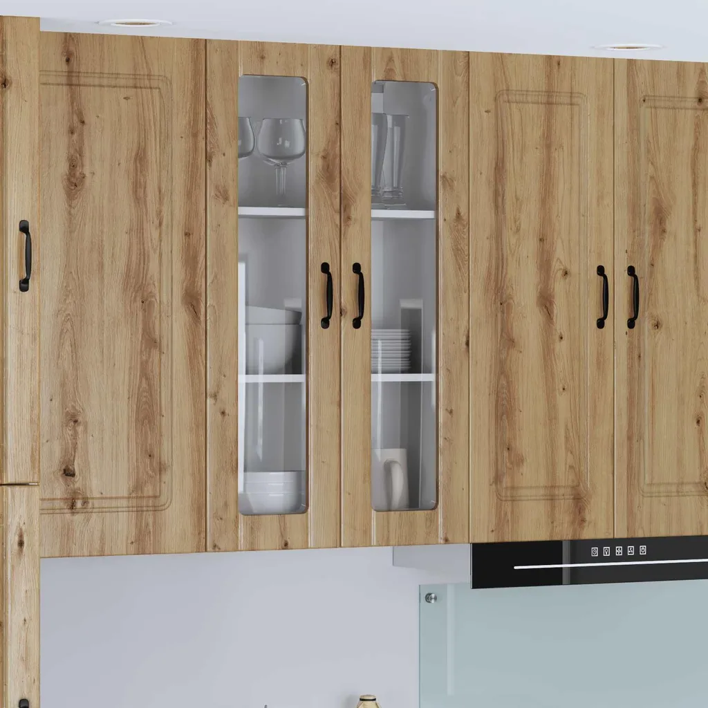 Pensile Cucina Rovere Artisan vidaXL 60x31x100 cm | Mobili Qualità