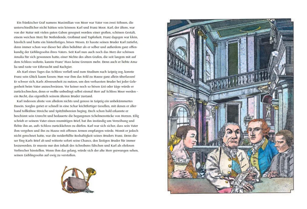 Die Räuber Friedrich Schiller édition bilingue annotée pour collection - 2