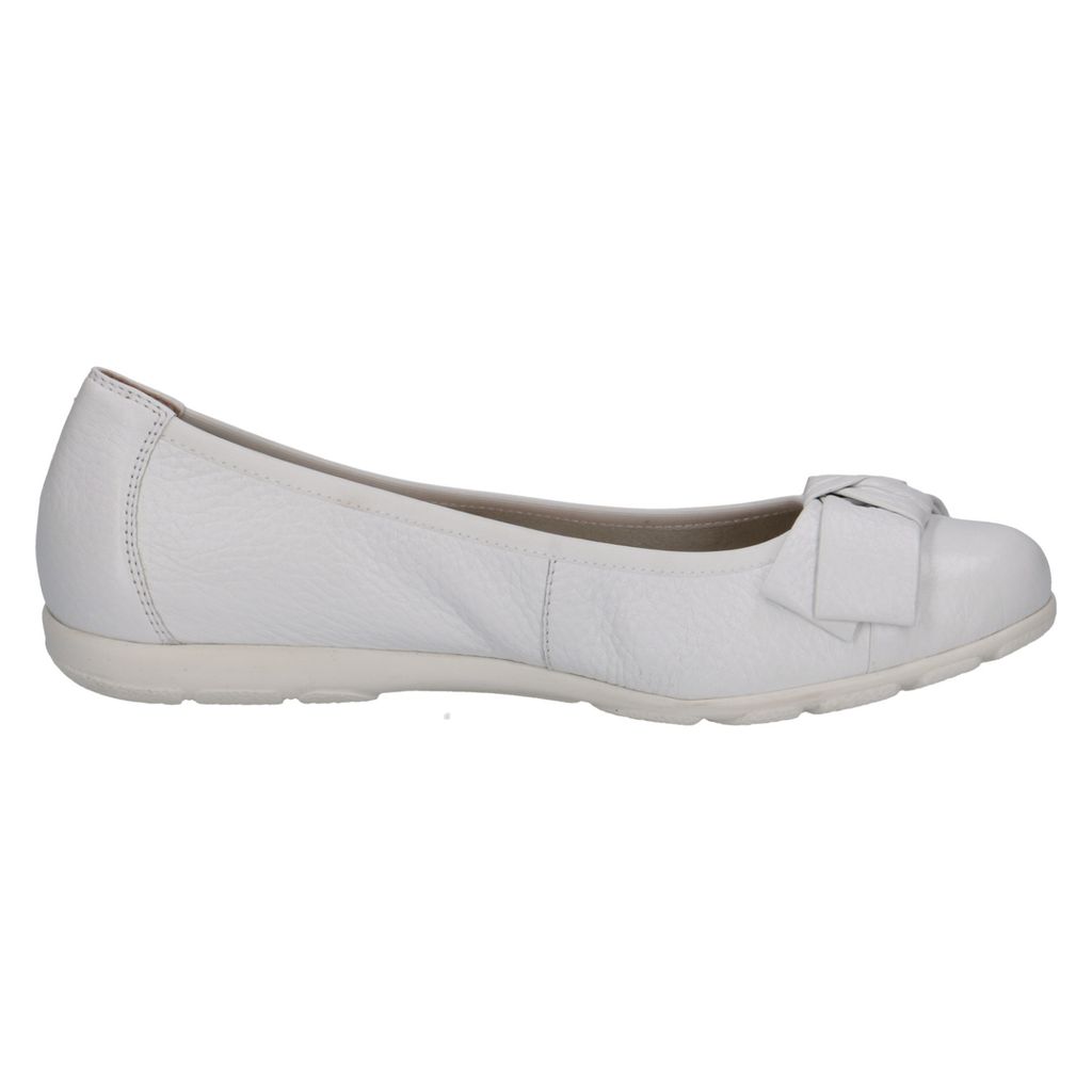 Caprice Damen Ballerina Leder Used Look Schleife Produktbild 