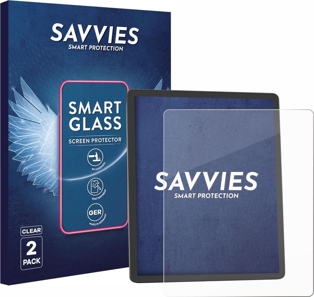 2x Savvies Schutzglas Folie für Amazon Kindle Scribe 2025 9H Panzer Schutzfolie Glas Displayschutz klar transparent