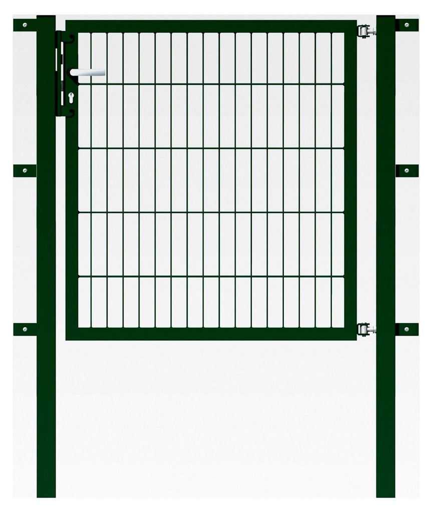 Einzelnes Flexo-Tor mit Zubehör | verschiedene Breiten und Höhen | grün | Breite 100 cm | Höhe 100 cm