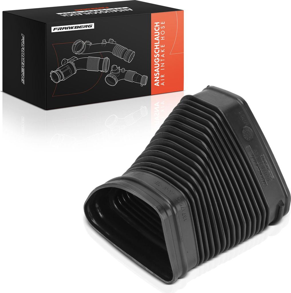 Frankberg 1x Ansaugschlauch, Luftfilter für BMW 1er Cabriolet E81 E87 E88 3er Cabriolet E90 E93 E92 E84
