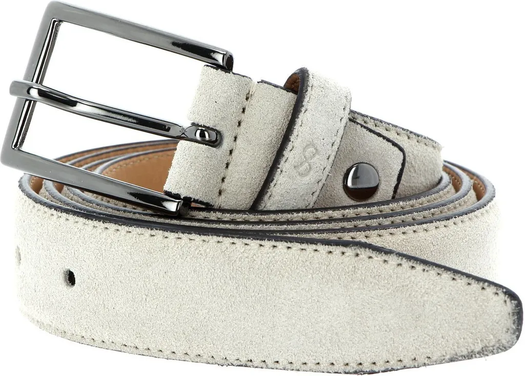 Look Urban con SADDLER Falkenberg W95 Beige - Cintura in Pelle Must-Have
