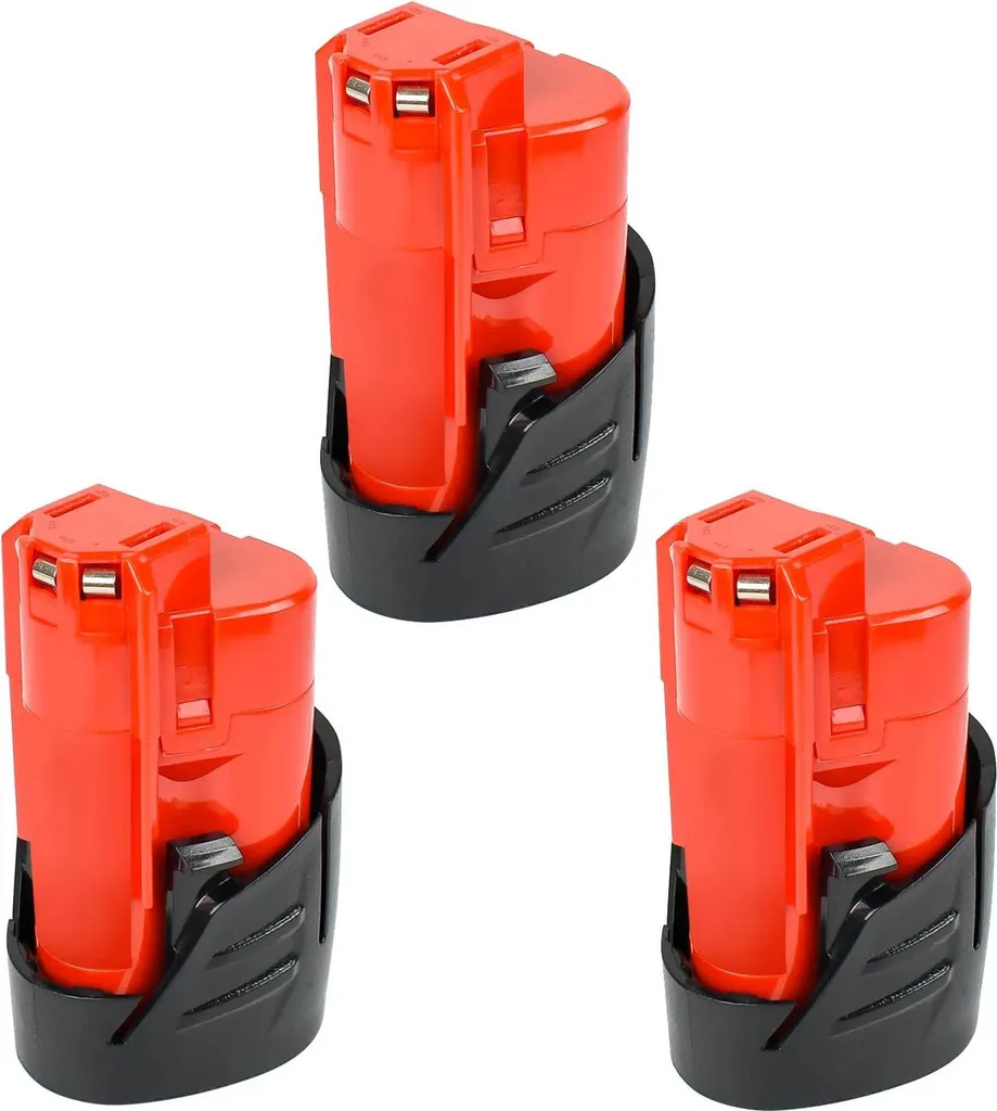Batteria 3000mAh Compatibile 3 Pezzi | Ricambio 3.0Ah Utensili Professionale