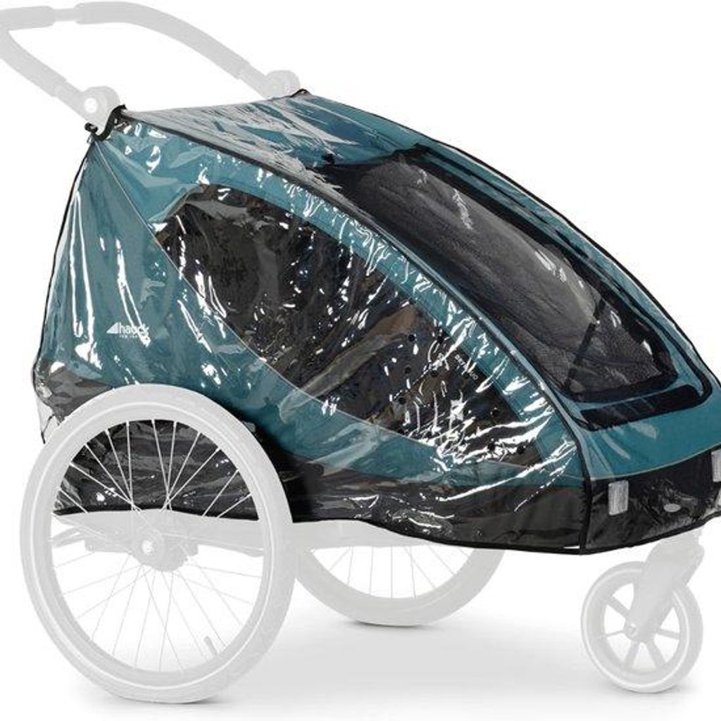 Housse de pluie pour remorque à vélo et poussette, Image du produit 