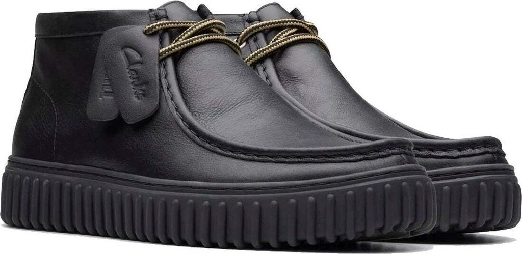 Clarks Torhill Hi, stivali in pelle, nero 46 EU Immagine del prodotto 