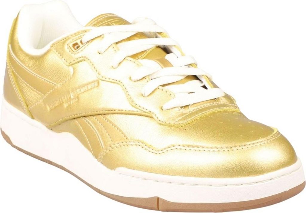Reebok - "BB 4000 II" Metallic Sneaker für Herren/Damen Uni, Leder GT8573 (42 EU) (Silber)