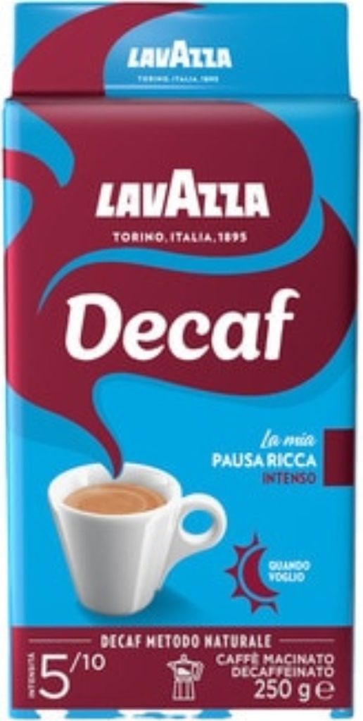 Gemahlener Kaffee DEK Intenso 250g - Lavazza Produktbild 