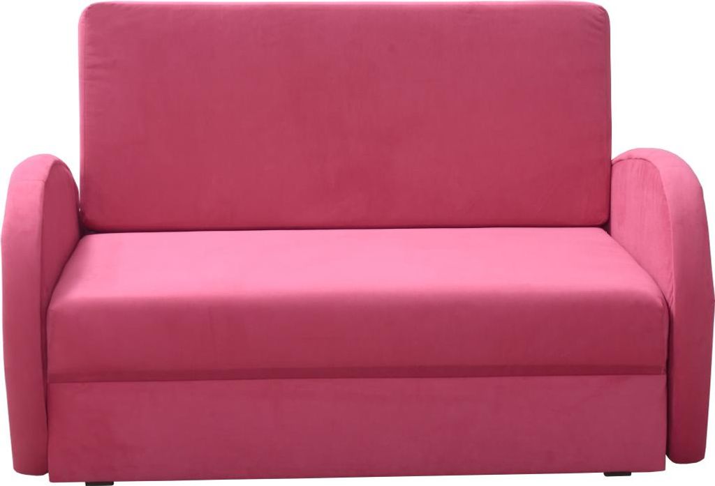 Kinder-Zweisitzer-Sofa DAJKA – rosa