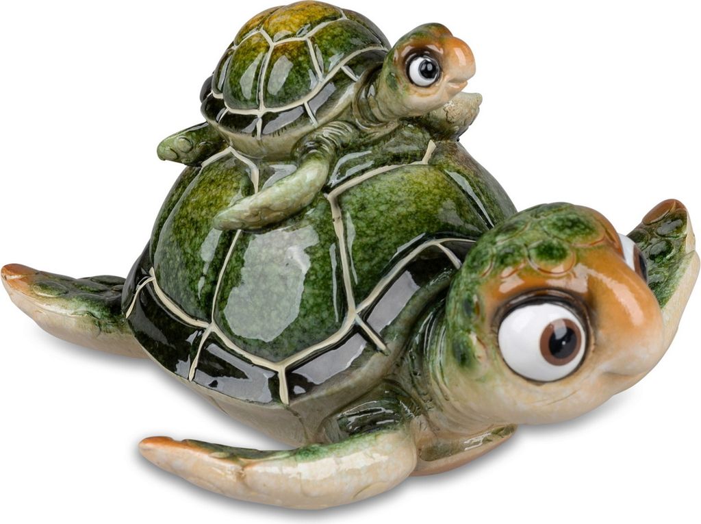 Deko Schildkröte mit Kind Baby Garten Tier Kaufland.de