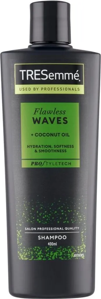 Shampooing Cheveux Bouclés TRESemmé Flawless Waves Soin 400ml