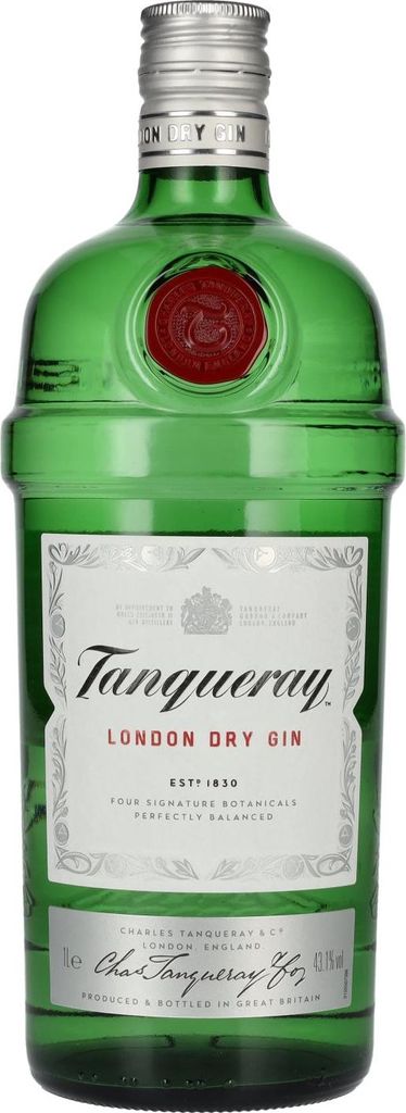 Tanqueray LONDON DRY GIN Imported 43,1% Vol. 1l Image du produit 