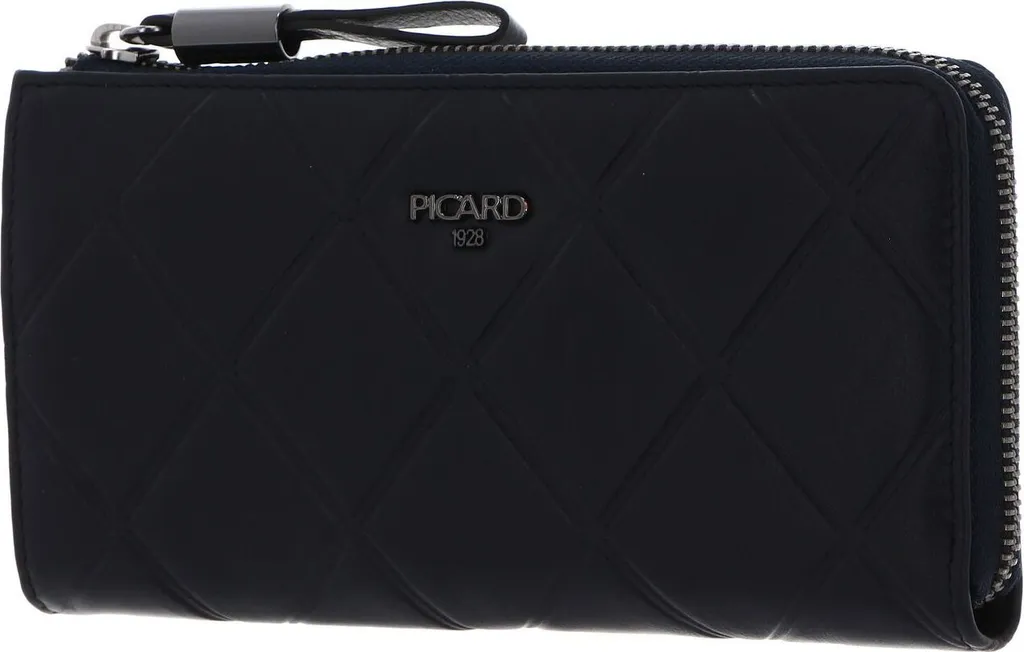 PICARD Pelle portafoglio Voila 1 Wallet Ozean blu scuro