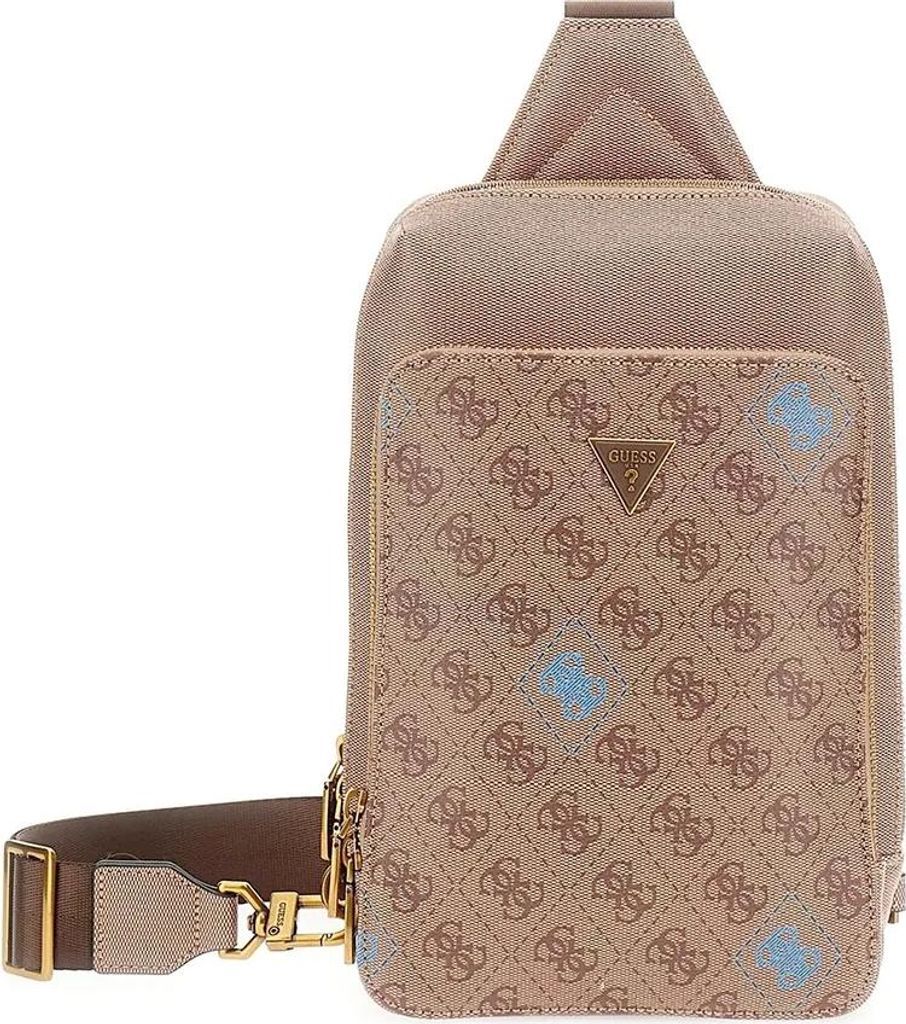 Guess Milano Umhängetasche Braun  Mann Braun One Size Produktbild 