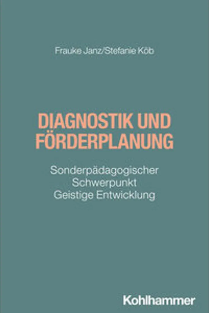 Guide Diagnostik und Förderplanung manuel de pédagogie curative
