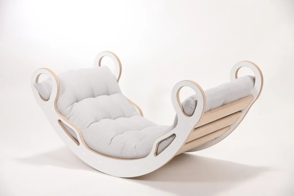 Zosia M: Arco Montessori per Piccoli Scalatori con Cuscino