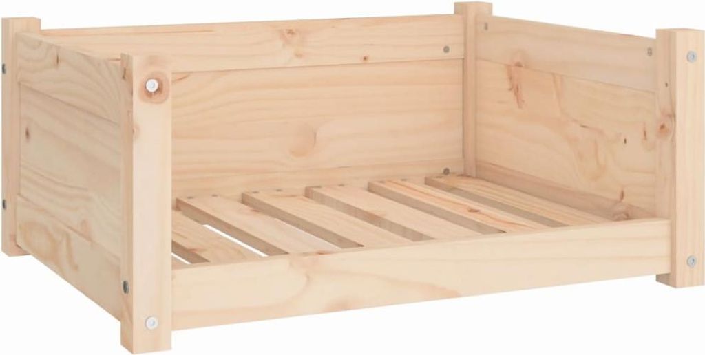 vidaXL Pelech pre psa 65,5 x 50,5 x 28 cm z masívneho Obrázok produktu 