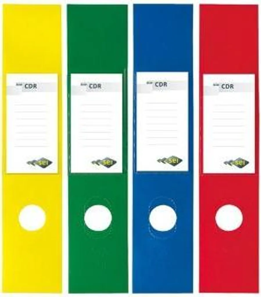 SEI Rota CDR Étiquettes Autocollantes Bleues 200 Pièces pour CD et DVD