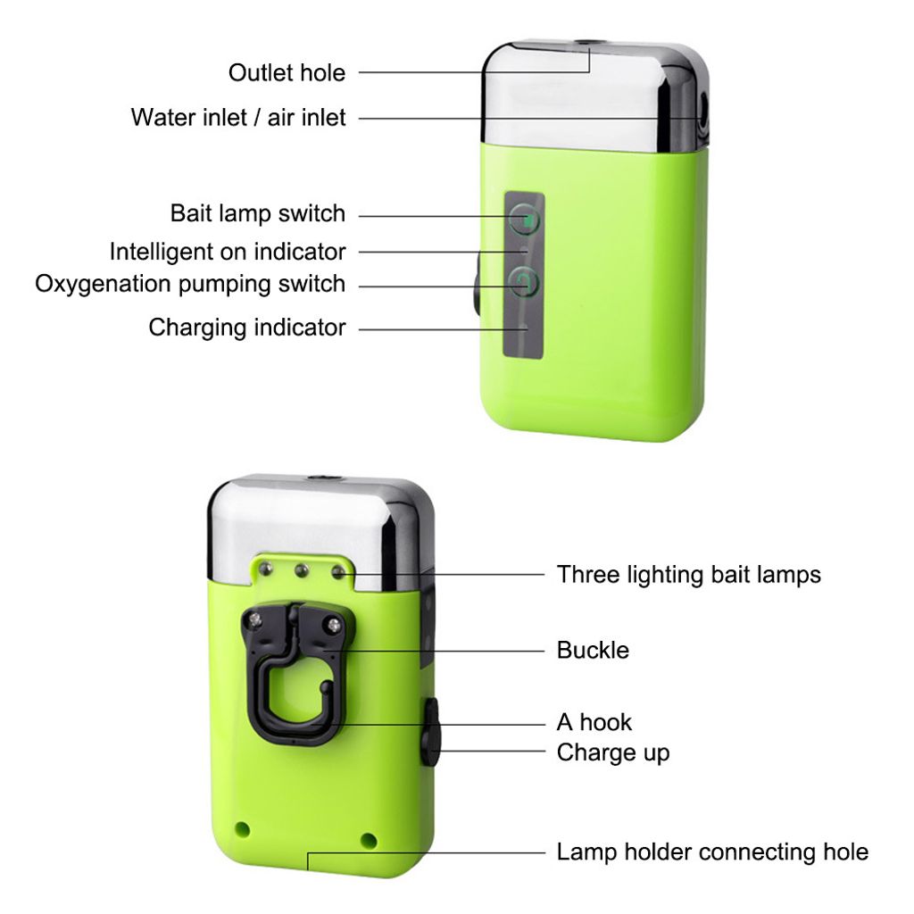 Wasserpumpe,Aquarium Luftpumpe,Mini Aquarium Luftpumpe,Multifunktionale Aquarium Pumpe