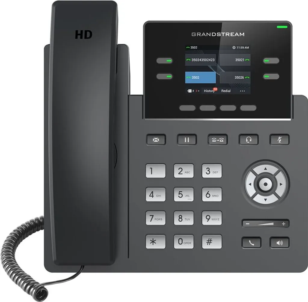 Telefono IP Professionale Grandstream GRP2612 4 Linee SIP LCD