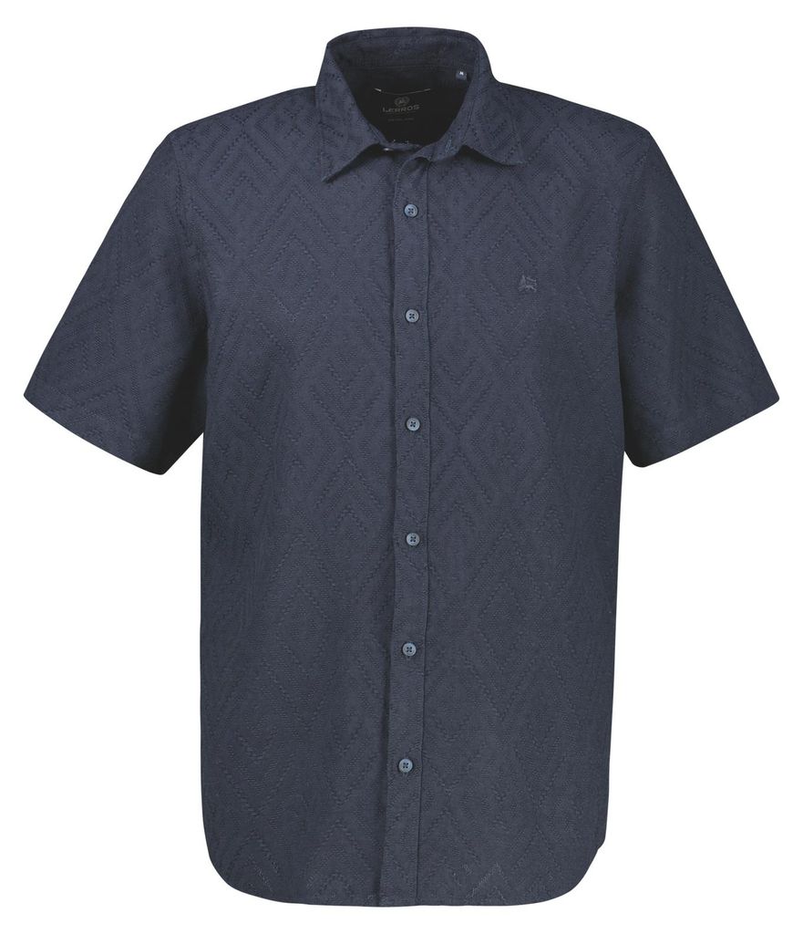 Lerros Moden GmbH HEMD 1/2 ARM CLASSIC NAVY XL
