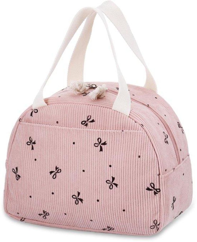 Isolierende Schultasche für Mädchen und Frauen, Einbaubare tragbare Kühltasche Klein, wiederverwendbare Tasche, feuchtigkeitsfreie isolierte Tas...