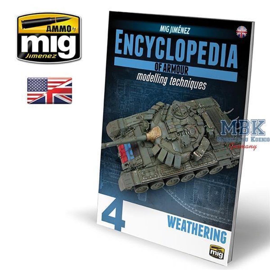 Ammo of MIG AMIG6153 Encyclopedia of armour modelling #4 "Weathering"