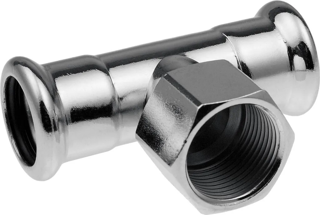Té en acier 108 Rp3/4 taraudé : Raccord haute pression étanche