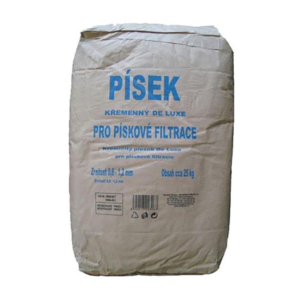 Sand für die Filtration 25kg, Korngröße 0,6-1,2mm