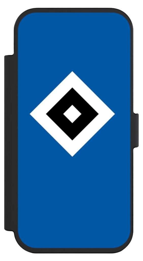 NIVOCASE Klapphülle für Apple iPhone Air Handyhülle aus Kunst Leder NIVOflip schwarz HSV Hamburger SV Logo