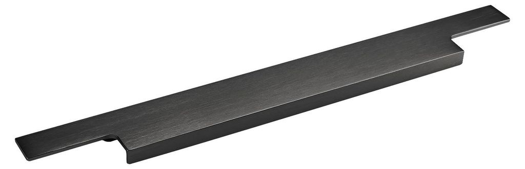 SOTECH Griffleiste SMAL Schrankgriff – Grifflänge 323 mm, schwarz gebürstet