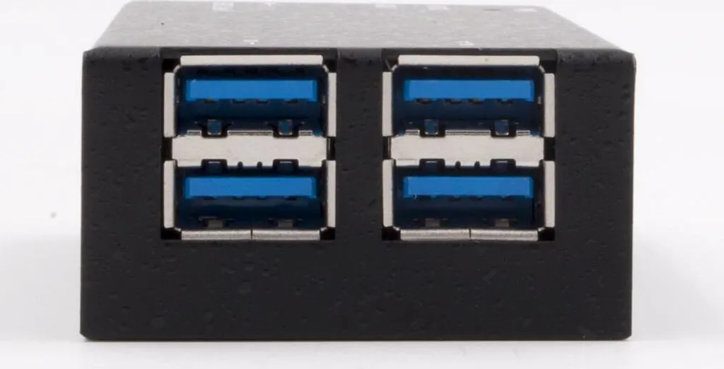 Fini les déconnexions USB : Hub Industriel Exsys EX-1180HMS Métal Anti-Choc