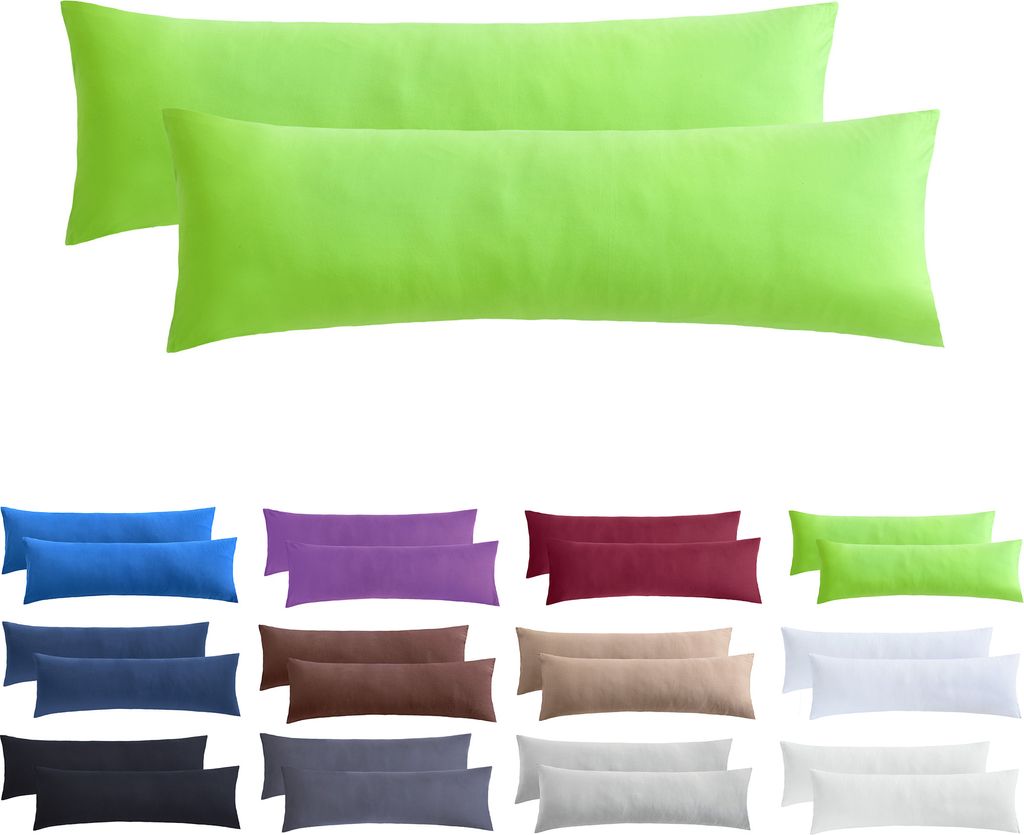 NatureMark 2er Pack Jersey Kissenbezug Kissenhülle Produktbild 