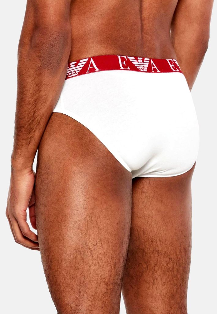 Slip uomo EMPORIO ARMANI confezione 3 pezzi mutande Immagine del prodotto 